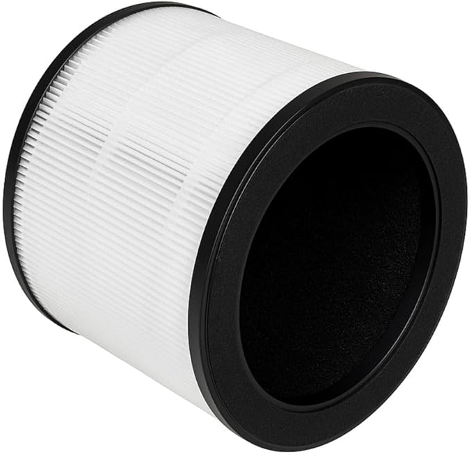 Nispira HAPF360 Type J Filter Replacement For Holmes HAP360W HAP360 Bionaire 360° UV Air Purifier BAPF361 3-in-1 True HEPA Activated Carbon 1 Pack