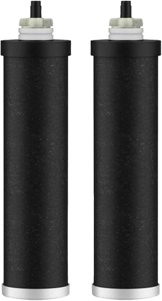 Water Filter Replacement for Berkey® BB9-2® Purification Elements Black Filter, Compatible with Berkey® Gravity Fed Water Filtration System, Pack of 2