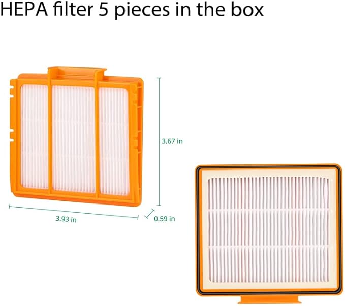 Replacement Parts for Shark AI AV2511AE AV2501S AV2610WA AV2501AE RV2502AE RV2610WA UR2500SR RV2520 AV2510 Accessories Kit with Main Roller Brush Filters Foam/Primary Filter Sweep Side Brushes