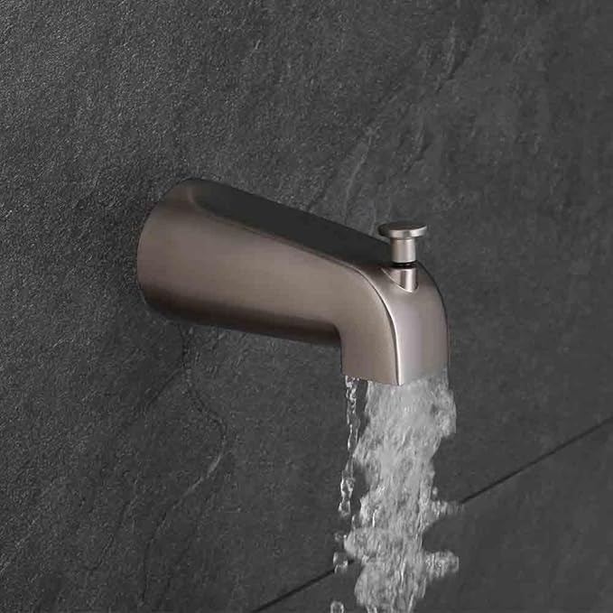 Shower Set with Trim Kit, Galim GL-SD, Shower Head & Faucet Set Complete with Valve, Shower Fixtures, Tub and Shower Trim Kit, Bathtub Shower Faucet set, Single Handle Pressure Balance, Chrome