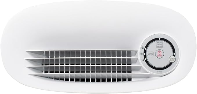 SHARP Air Purifier with True HEPA filter. Covers up to 690 sq. ft. for Small Rooms, such as Bedroom, Office or Dorm Room, for Dust, Smoke, and Pollen. FPF30UH