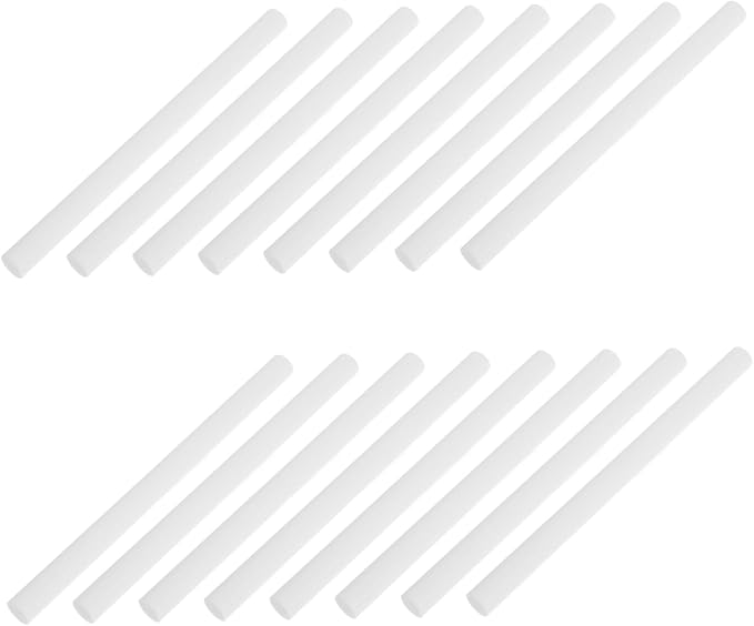 20pcs Cotton Humidifier Sticks Filter Replacement Absorbent Aroma Diffuser Cotton Core Refills Compatible Mini Humidifiers and Air Diffusers