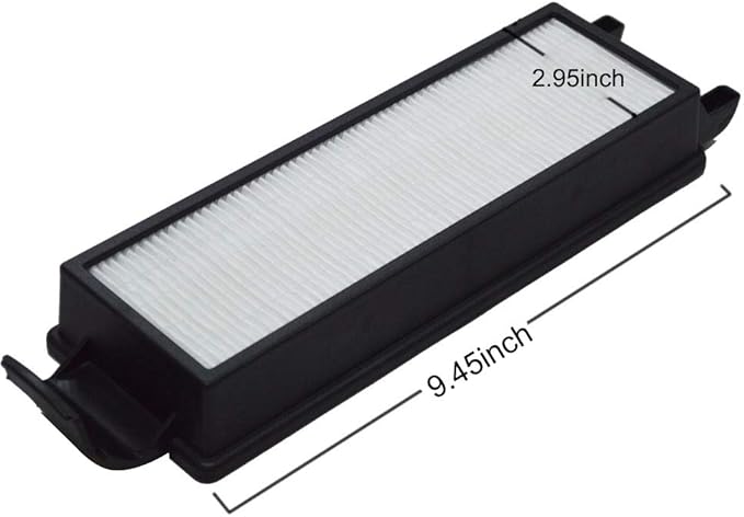 EZ SPARES 2Pcs Vacuum Cleaner Eureka HF5 HF-5 Vacuum HEPA Filter Fits Part # 61830, 61830A, 61840 WASHABLE & REUSABLE Eureka Attachment