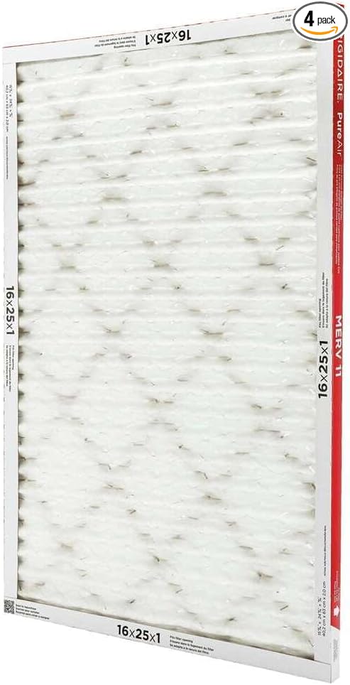 Frigidaire PureAir® 16" x 25" x 1" MERV 11 Air Filter - 4 Pack