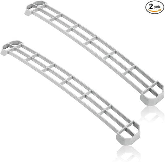 [Upgraded] 510502W Dryer Lint Filter Cover, Dryer Lint Screen Cover fit for Speed Queen, Replace D510502W, D510502LG, AP6284689, ‎Light Gray (2 Pack)