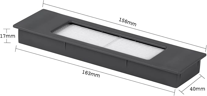 5PCS Hepa Filter Compatible with Robot Vacuum Ecovacs DEEBOT OZMO 920 950 T8 AIVI Max T9 T5 N5 N7 N8+ N8 Pro Plus DX55 DX93 DJ65, Robot Vacuum Cleaner Filter Kit, Replacement Parts 5 Filters