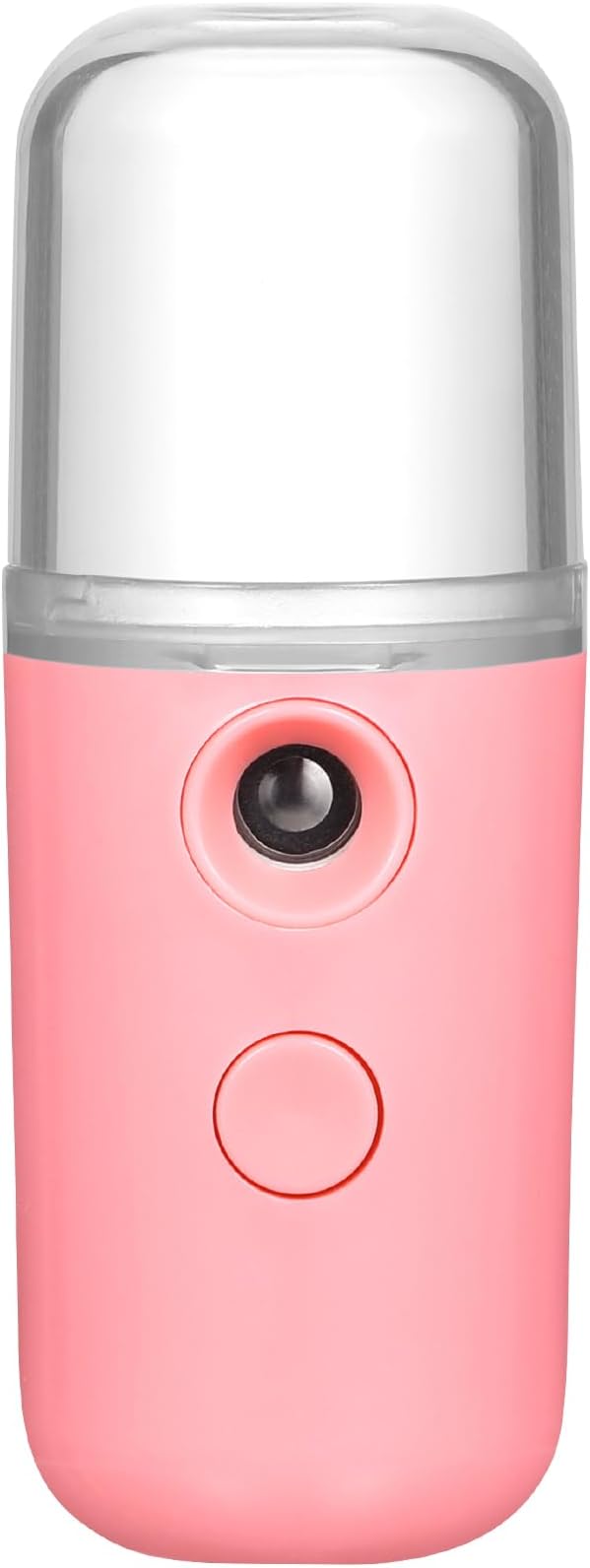 1pc Usb Spray Humidifier Moistener with Ultrasonic Aromatherapy for Home Office and Car Easy to Clean Rechargeable Present Pink