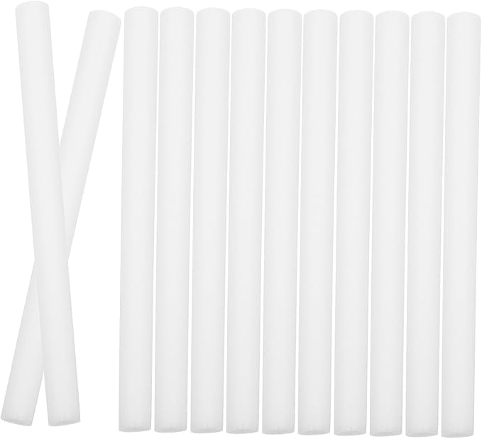 200pcs Essential Oil Diffuser Sticks High Absorption Replacement Humidifier Filters for Desk Diffusers and Car Fragrance Systems