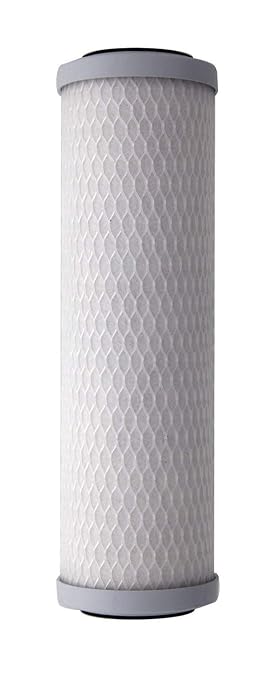 Pentair Pentek CB1-10 Carbon Water Filter, 10-Inch, Under Sink Carbon Block Replacement Filter Cartrdige, 10" x 2.5", 1 Micron