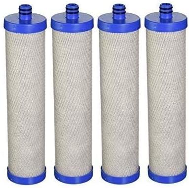 IPW Industries Inc. Compatible Reverse Osmosis Annual Replacement Water Filters for WHER12 and WHER18 System; Pack of 4; Membrane Not Included.