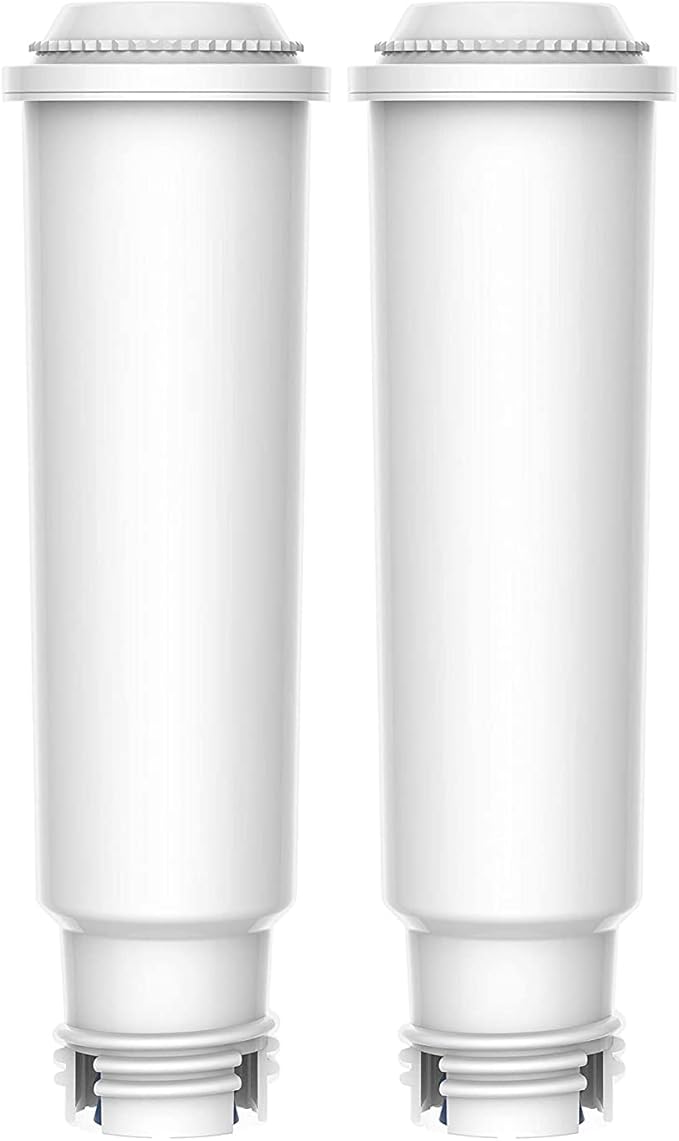 AQUA CREST Coffee-Machine Water Filter, Replacement for Krups F088 Filter, XP5220, XP5240, EA82 and EA9000-Including Various Models of AEG®, Bosch®, Siemens®, Gaggenau®, TÜV SÜD Certified (Pack of 2)