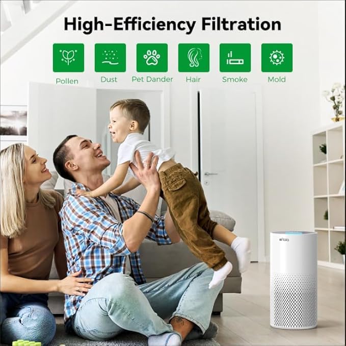 Afloia Toxin Romover Filter for KILO/KILOPRO/KILOPLUS/MIRO/MIROPRO Air Purifiers, 2 Packs