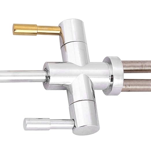 Double Holes Sink Faucet Tap Drinking Water Filter 2-Handle Kitchen Sink Faucet Chrome Reverse Osmosis