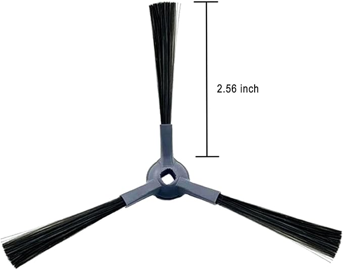 Upgraded Side Brushes Replacement for Shark IQ R101AE RV1001AE AV912S AV911S AV1010AE RV1000 AV970 AV993 AV1002AE Shark AI AV2501S AV2501AE RV2610WD RV2610WA RV2502AE RV2520AOUS Robot Vacuum Cleaner