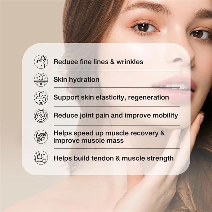Hydrolyzed Collagen Powder for Women & Men, Organic Collagen Peptides Powder, Type I & III Bovine Collagen – High Protein, Pure Collagen Content, Additive-Free - Colágeno Hidrolizado for Women (500 g)