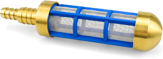 Pressure Washer Filter Brass 3/4'' 5/8'' Hose Water Suction Strainer Pickup Filter Hose Inlet Strainer for Water Tank Connection to Suction Hose