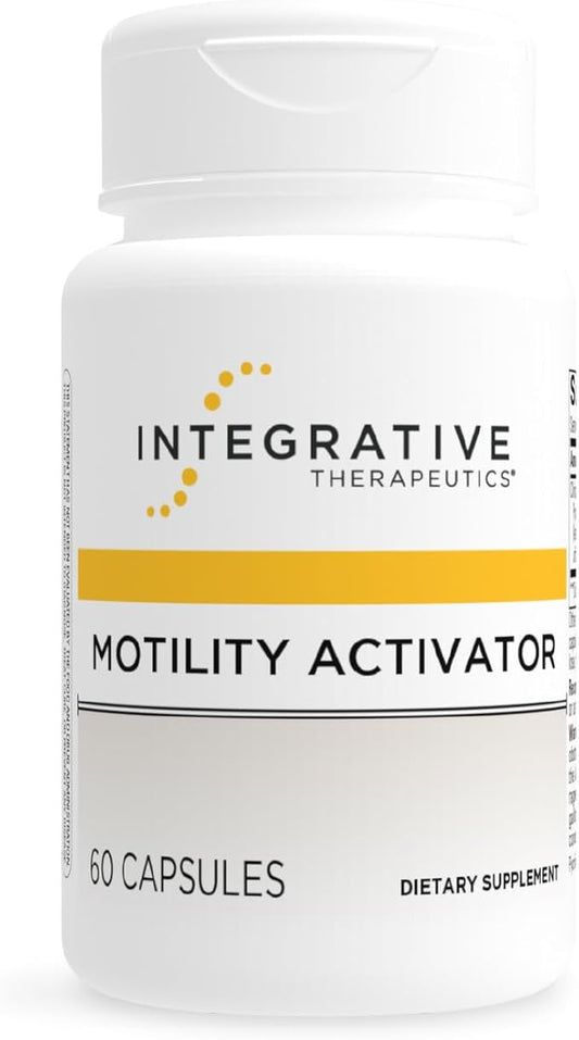 Integrative Therapeutics Motility Activator – GI Motility & Gut Health Support Supplement* - Dairy-Free & Gluten-Free - 60 Capsules (60 Servings)