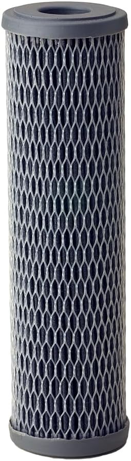 Pentair Pentek NCP-10 Carbon Water Filter, 10-Inch, Under Sink Non-Cellulose Carbon Impregnated Pleated Filter Cartridge, 10" x 2.5", 10 Micron