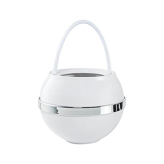 Crystal Quest Bath Ball Water Filter for Bathtub - 3-Stage Filtration, Removes Chlorine, Chloramine & Byproducts, 2,500 Gallons, BPA Free, pH Balanced Water, Fits Most Tubs, Easy Install - White