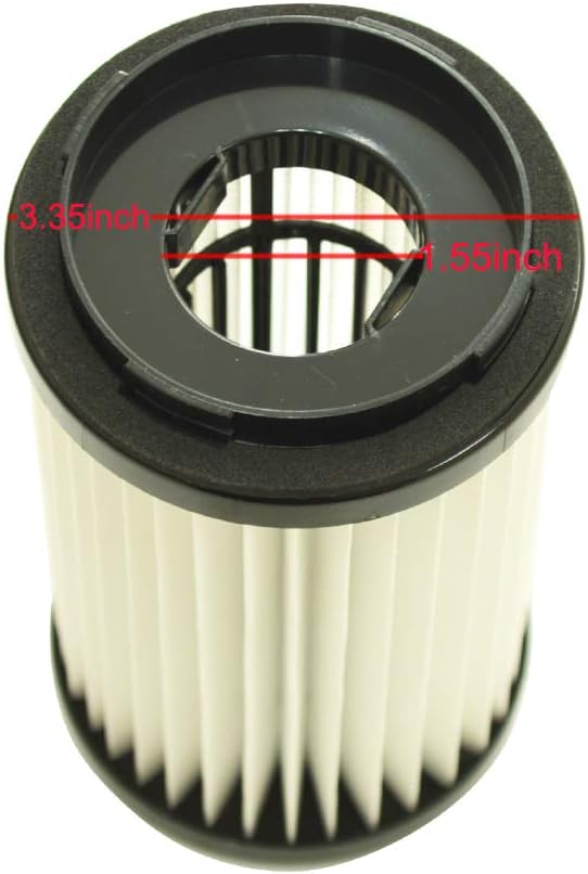 EZ SPARES Replacement for Kenmore Vacuum Cleaners DCF-1 DCF-2 Washable & Reusable HEPA Filters Replacement Kit to Filt 82720, 471178 & 82912(2pcs)