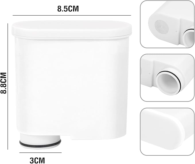 4 Packs Coffee Maker Filter Replacement Compatible With Philips AquaClean CA6903, Water Filter for Saeco AquaClean Super-Automatic Espresso Machine