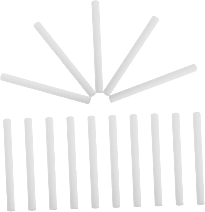 20pcs Aromatherapy Fiber Diffuser Sticks Refill Cotton Wick Replacement for Humidifier