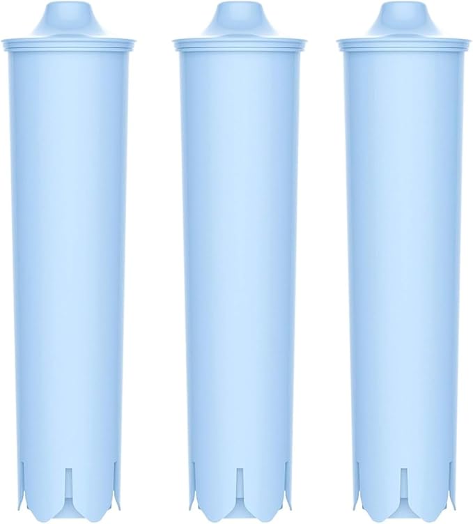 AQUA CREST Coffee Filter, Replacement for Jura® Filter Clearyl/Claris Blue Capresso® Clearyl Coffee Machine Water Filter, TÜV SÜD Certified, 3 Packs