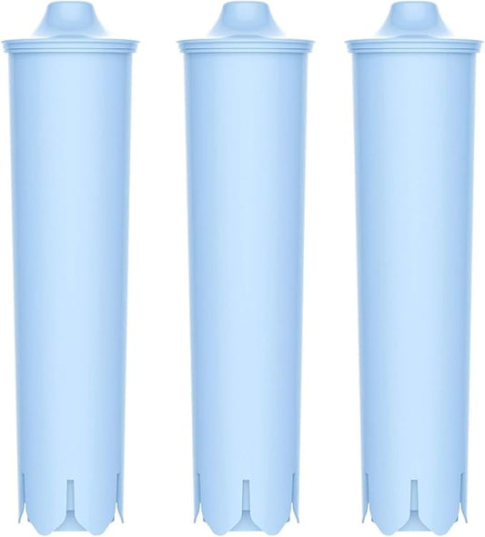 AQUA CREST Coffee Filter, Replacement for Jura® Filter Clearyl/Claris Blue Capresso® Clearyl Coffee Machine Water Filter, TÜV SÜD Certified, 3 Packs