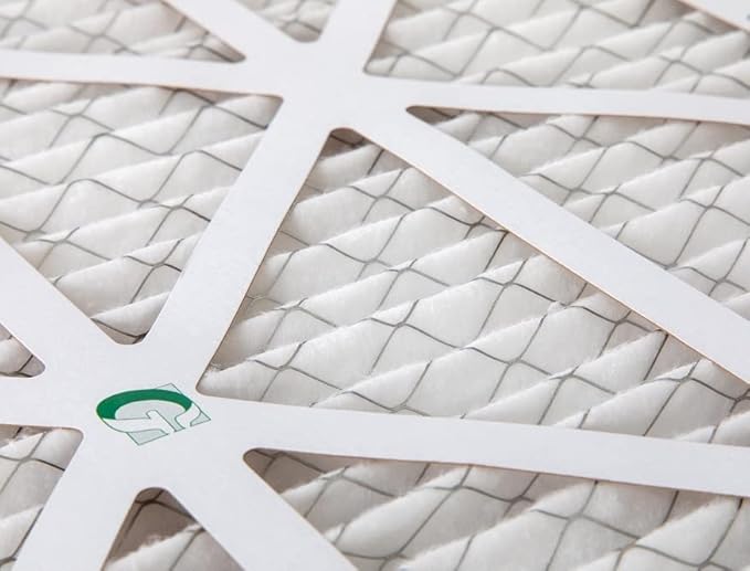 15x20x2 MERV 10 (FPR 5-6) 2" Inch Pleated Air Filters By Glasfloss. Box of 6. Actual Size: 14-1/2 x 19-1/2 x 1-3/4