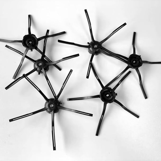 Accessories Kit for Roborock Qrevo Master Robot Vacuum Cleaner, 2 Main Brush, 6 Dust Bags, 4 Mop Cloth, 4 HEPA Filters, 4 Side Brushes, Replacement Parts Spare Repair Attachments