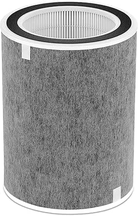 HP201 HP202 Replacement Filter Compatible with Shark HP200 Series & HC502 Air Purifier MAX,HP200 Series HP202 HP201 & HP232# HE2FKBAS HE2FKBASMB