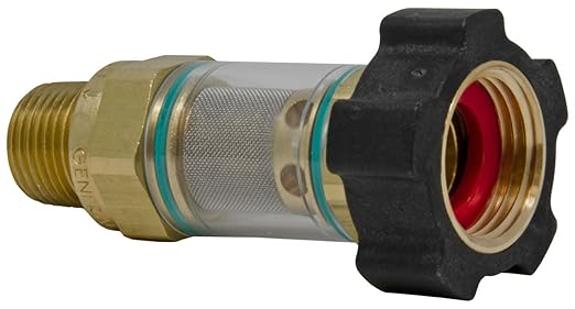 General Pump Brass Inline Water Filter - Male NPT