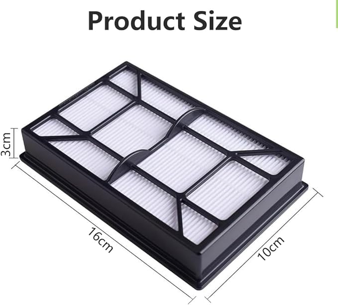 4 Pcs EF-9 HEPA Filter Replacement Vacuum Parts for Kenmore 53296, Vacuum Filters Compatible with Kenmore 21814 81714 BU1017 22614 31140, Filter Replacement Upright Vacuum Filters with 4 Type Q/C Bags