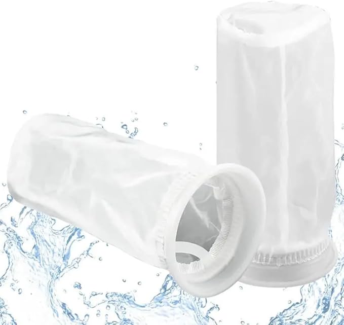 2Pcs IBC Nylon Filter Washable Venting Ton Barrel Cover Tote Tank Lid Garden Water Irragtation Filters Mesh IBC Ton Barrel Accessories, Suitable for Home and Garden