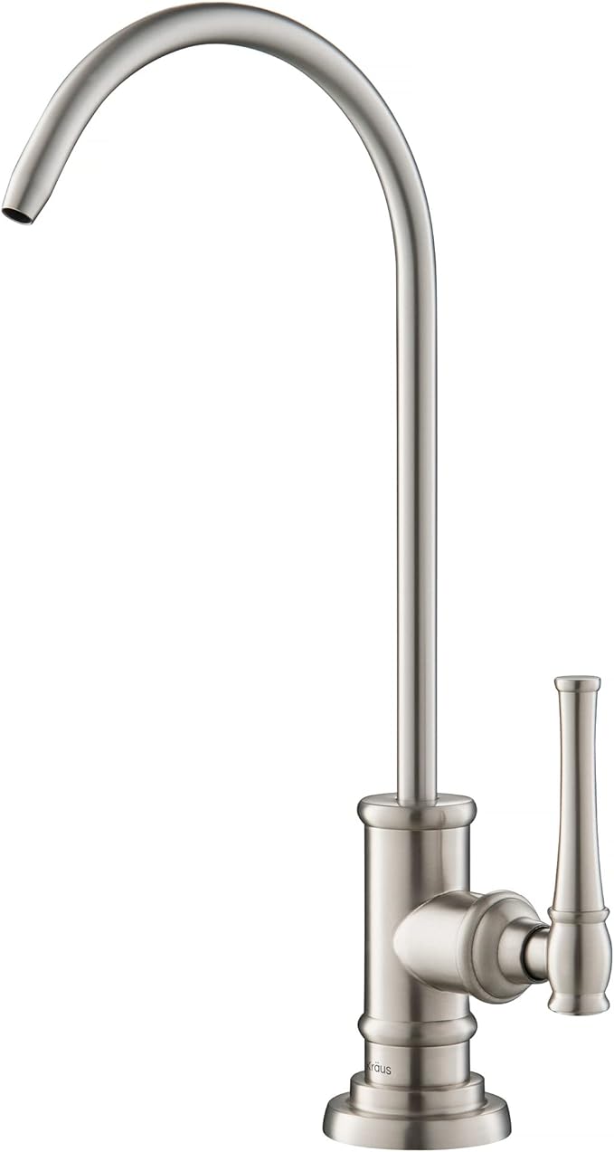 KRAUS Allyn 100% Lead-Free Kitchen Water Filter Faucet in Spot Free Stainless Steel, FF-102SFS