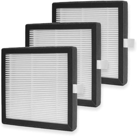 3PC Replacement HEPA Filters, For Afloia For Q7 Air Purifier Dehumidifier 2-in-1 System, For Captures Dust Particles And Pet Dander