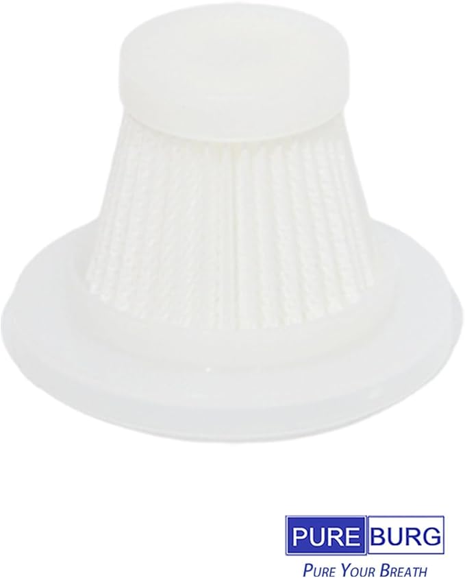 PUREBURG Replacement Filter Compatible with KMM LT-117C Handheld Car Vacuum Cleaner 9000Pa,10-Pack Washable HEPA Filter Air Clean Dust