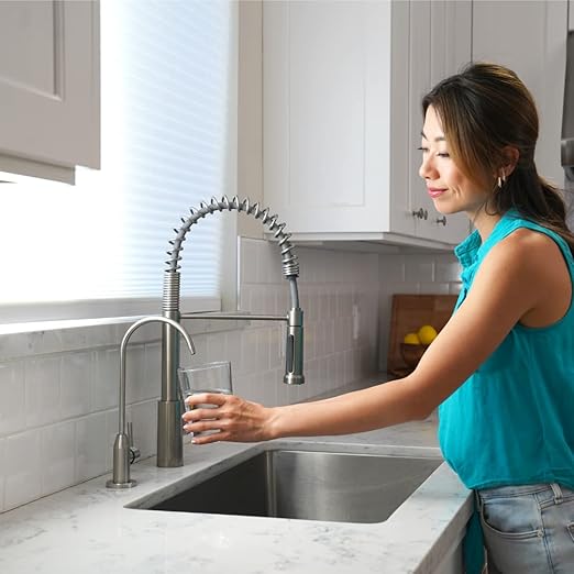 AquaTru Under Sink Reverse Osmosis Water Filter System with Alkaline pH+ Filter | Certified to Remove Lead, Chlorine, Fluoride, PFOA, PFOS & More for Pure Great-Tasting Water