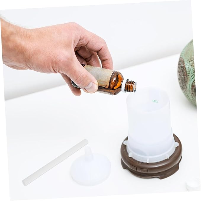 20pcs Cotton Filter Sticks for Humidifier Absorbent Diffuser Wicks Replacement Pure Cotton Humidifier Refill Accessories for Home and Office Use