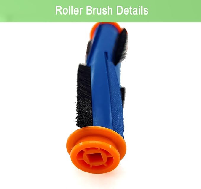 Replacement Parts for Shark AI AV2501S AV2511AE AV2610WA AV2501AE RV2502AE RV2400WD RV2610WD AV2310AE RV2310AE UR250BEOUS UR2500SR rv2410wd AI Ultra 2- in-1 Robot Vacuum, 4 Pack Main Brush