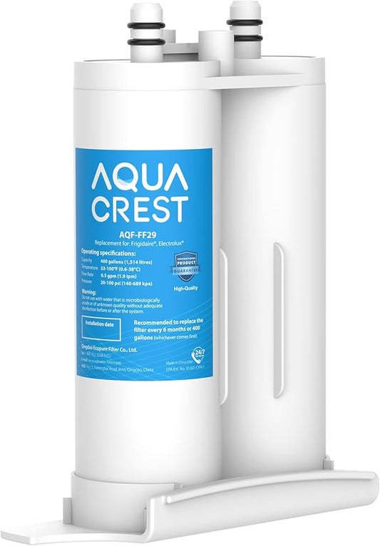 AQUA CREST Replacement for Frigidaire® & Electrolux® WF2CB®, PureSource2®, FC100, NGFC 2000, 9916, 469916, 469911, EWF2CBPA® Refrigerator Water Filter, 1 Filter
