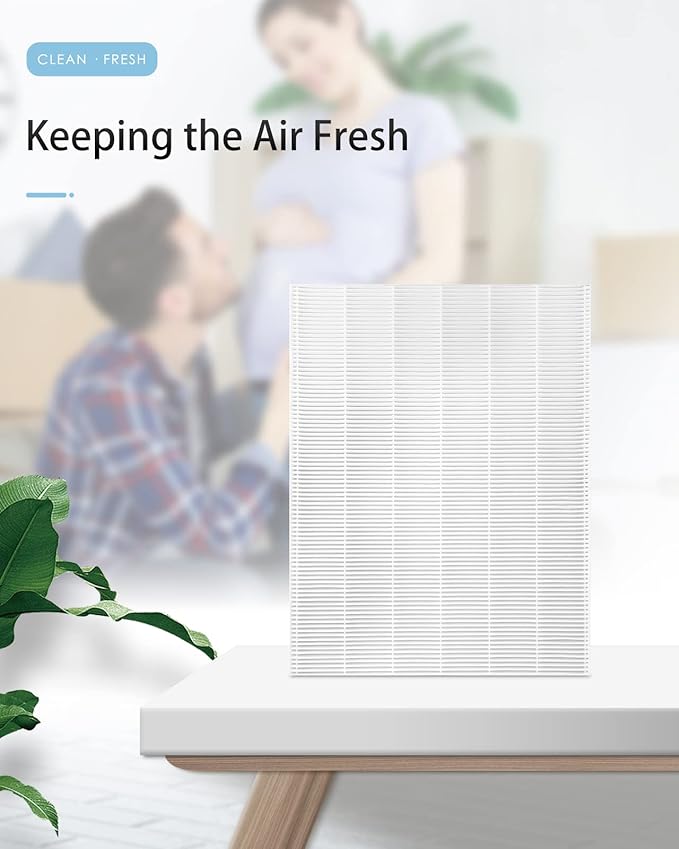 3-Pack C535 Replacement Filter A Compatible with Winix C535, 5300-2, P300, 5300, Repalce 115115, H13 True HEPA Filter