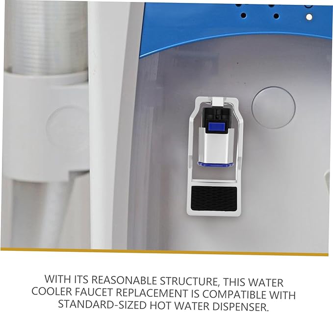 Generic 5pcs Water Cooler Faucet Replacement Water Dispenser Spigot for Easy Installation Sturdy Plastic Material for Home Office Use Leak Design