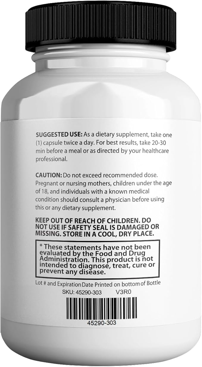 SyncoGut Max Digestive Enzyme Supplement, 60 Veggie Capsules, Natural Formula with Probiotics and Enzymes for Digestive Support (1)
