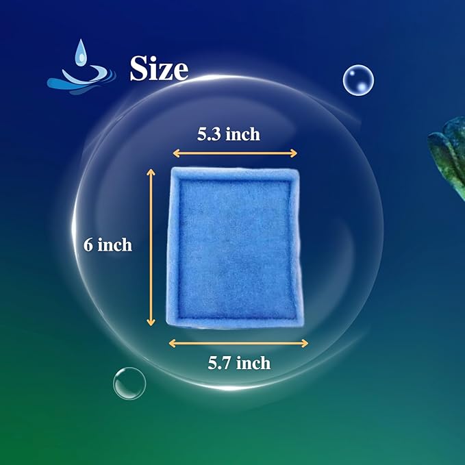 26 Pack Replacement Aquarium Filter Cartridge, Fit for Aqua-Tech 20-40/30-60 Gallon Power Filters, for Aqua-Tech EZ-Change #3 Fish Tank Filters…