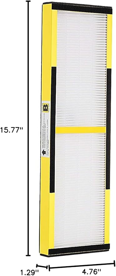 4 Pack HEPA only, FLT4825 HEPA Filter B Replacement, Compatible with Guardian Air Purifier AC4825 AC4300 AC4800 AC4900 AC4850