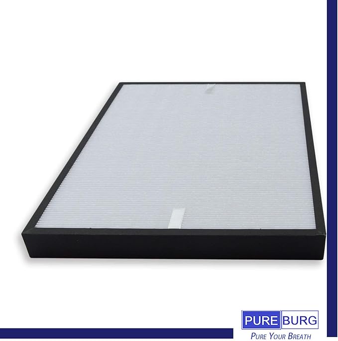 PUREBURG AP350F Replacement Filter Compatible with Envion Allergy Pro AP350 Air Purifier, H13 HEPA High-efficiency Air Clean Dust 1-Pack