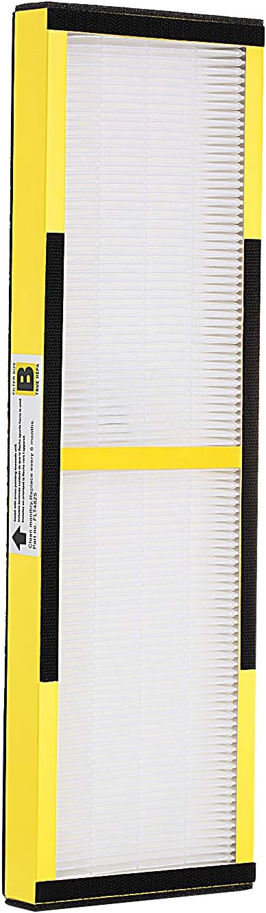 4 Pack HEPA only, FLT4825 HEPA Filter B Replacement, Compatible with Guardian Air Purifier AC4825 AC4300 AC4800 AC4900 AC4850