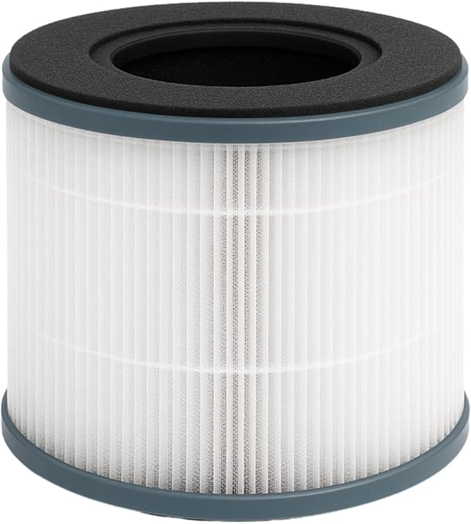 Nispira AP-T10 AP-T10FL 3-In-1 Activated Carbon True HEPA Filter Replacement For Homedics Air Purifier AP-T10-BK AP-T10-WT | Removes Smoke, Chemical VOCs, Odor, Pet Dander | 1 Pack