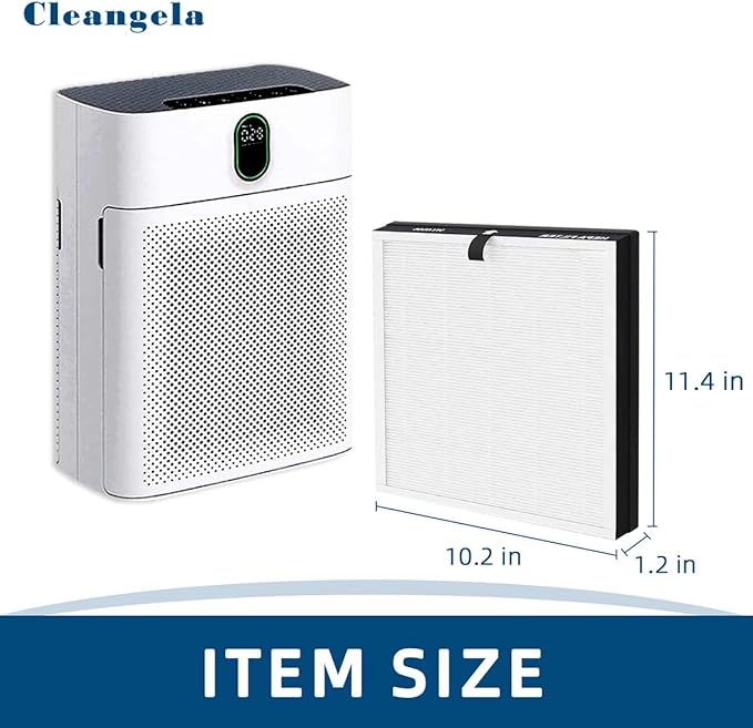 HY4866 Replacement Filter Compatible with MORENTO and WESTHEY HY4866 Air Purifier, YIOU M1 Air Purifier Replacement Filter Enhanced Version HY4866 Genuine Air Purifier Filters 4 Pack